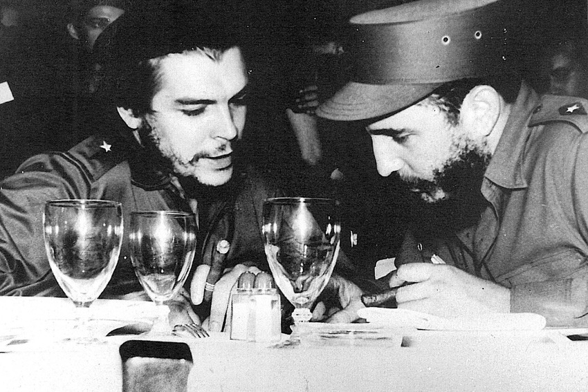 che guevara and fidel castro