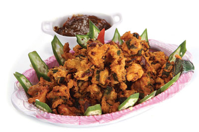ladies finger pakoda