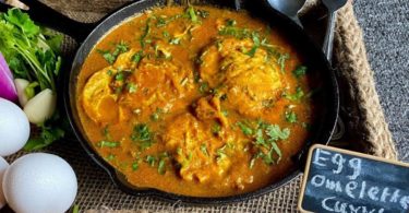 Egg Omelette Curry Recipe